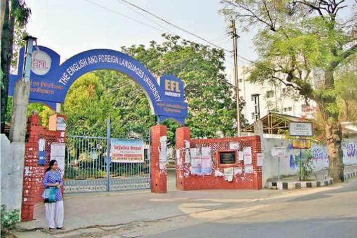 English and Foreign Languages University, Hyderabad Entrance view of English and Foreign Languages University Hyderabad